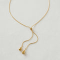 Lariat Necklace with Stainless Steel