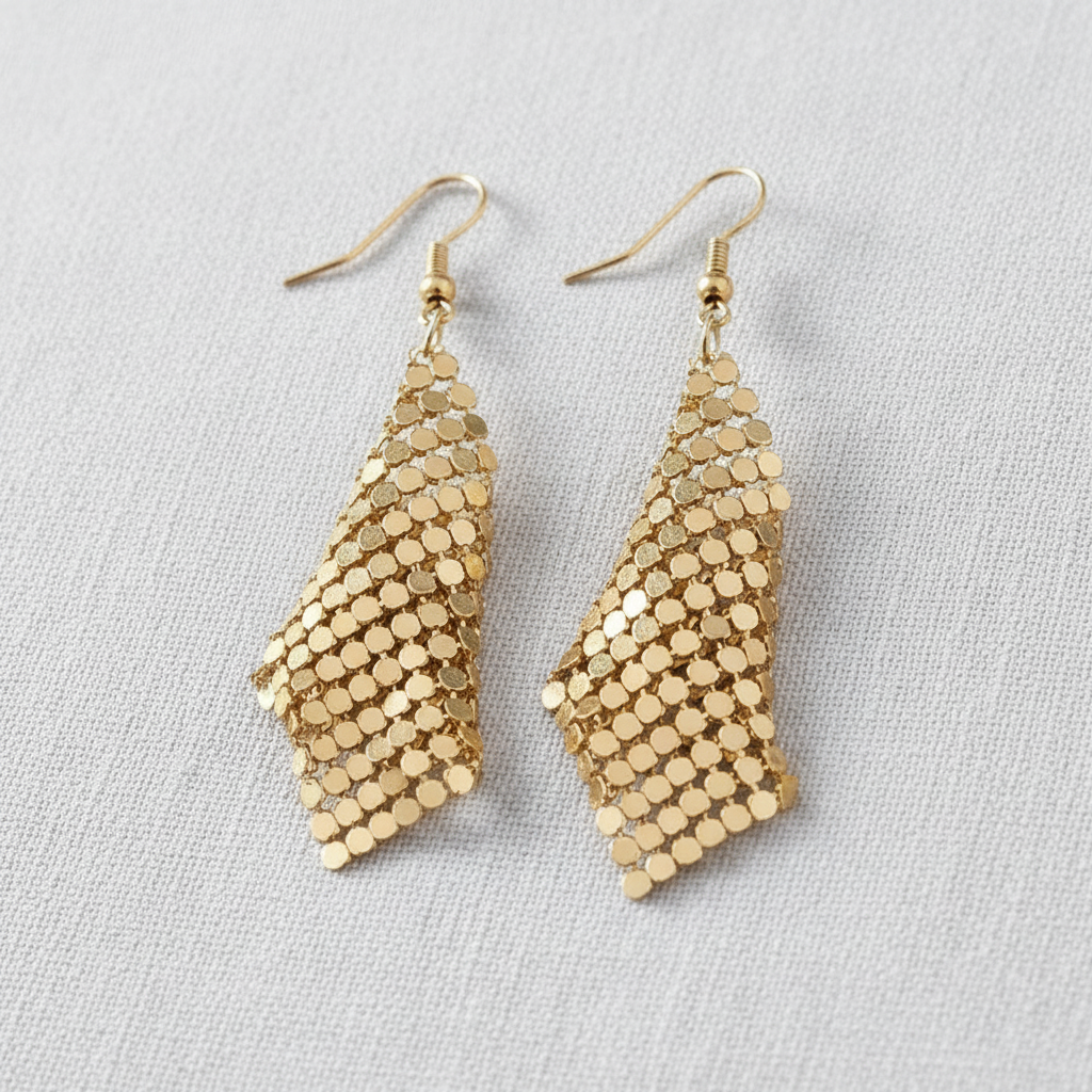 Sequin Hook Earrings