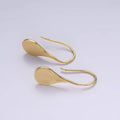 14K Gold Filled Minimalist Teardrop Earrings