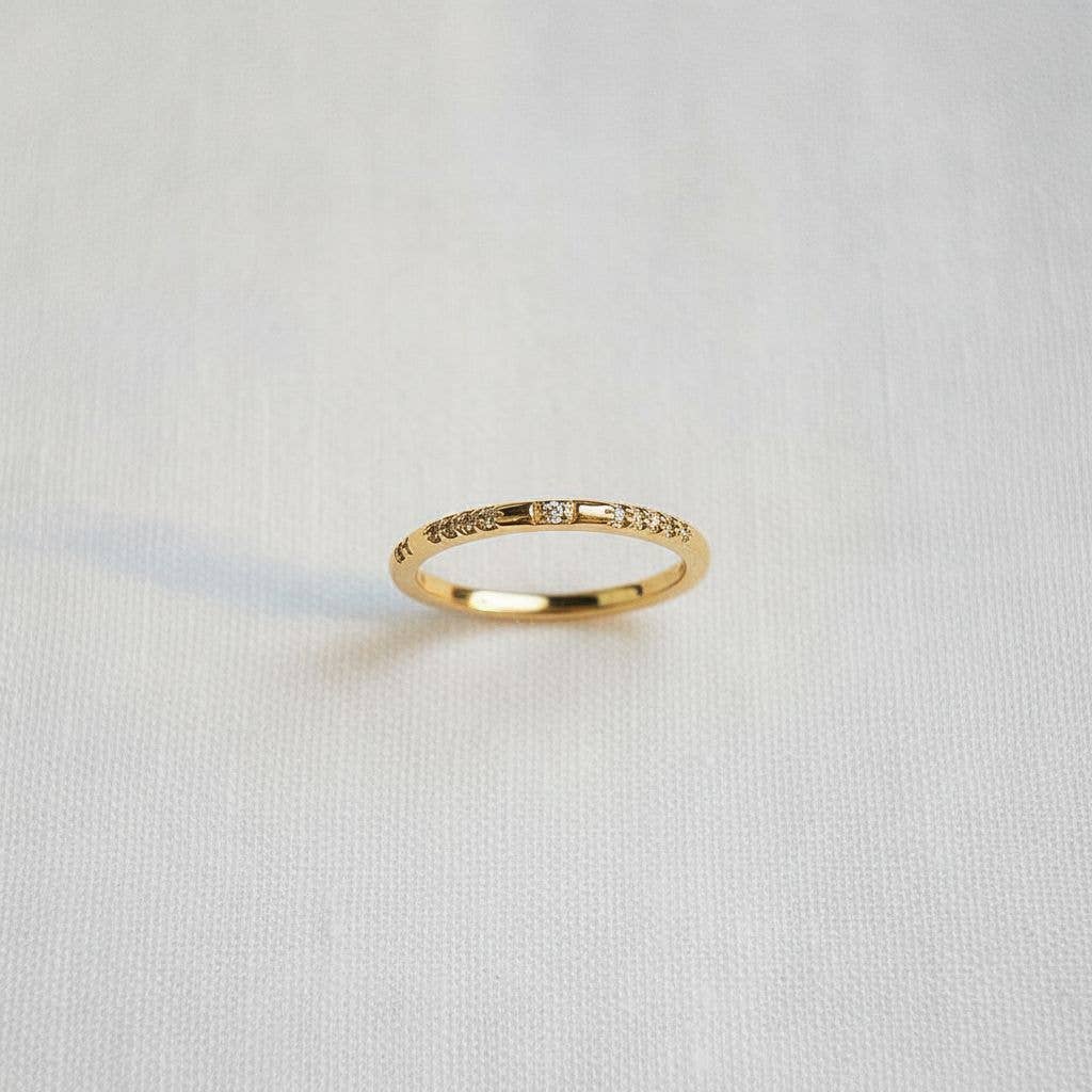 Vintage-Inspired Geometric Ring