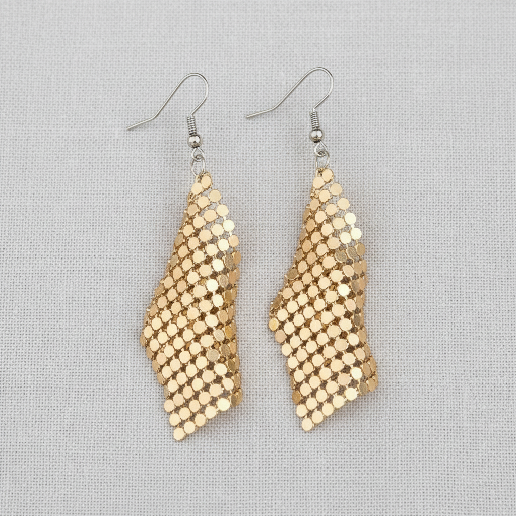 Sequin Hook Earrings